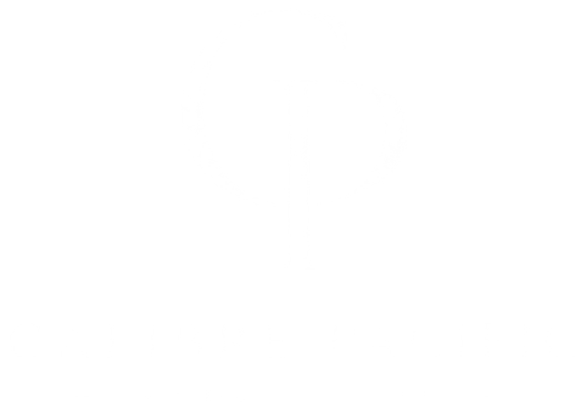 Calibre Pacific logo lockup (reversed)
